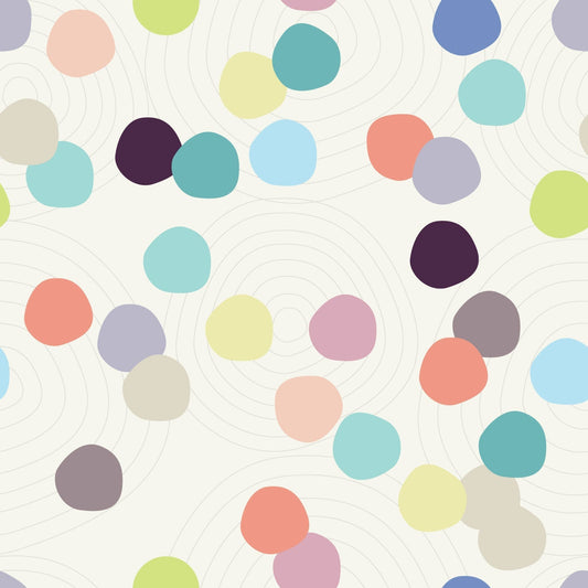 Playful Spot Gossamer - Ecru