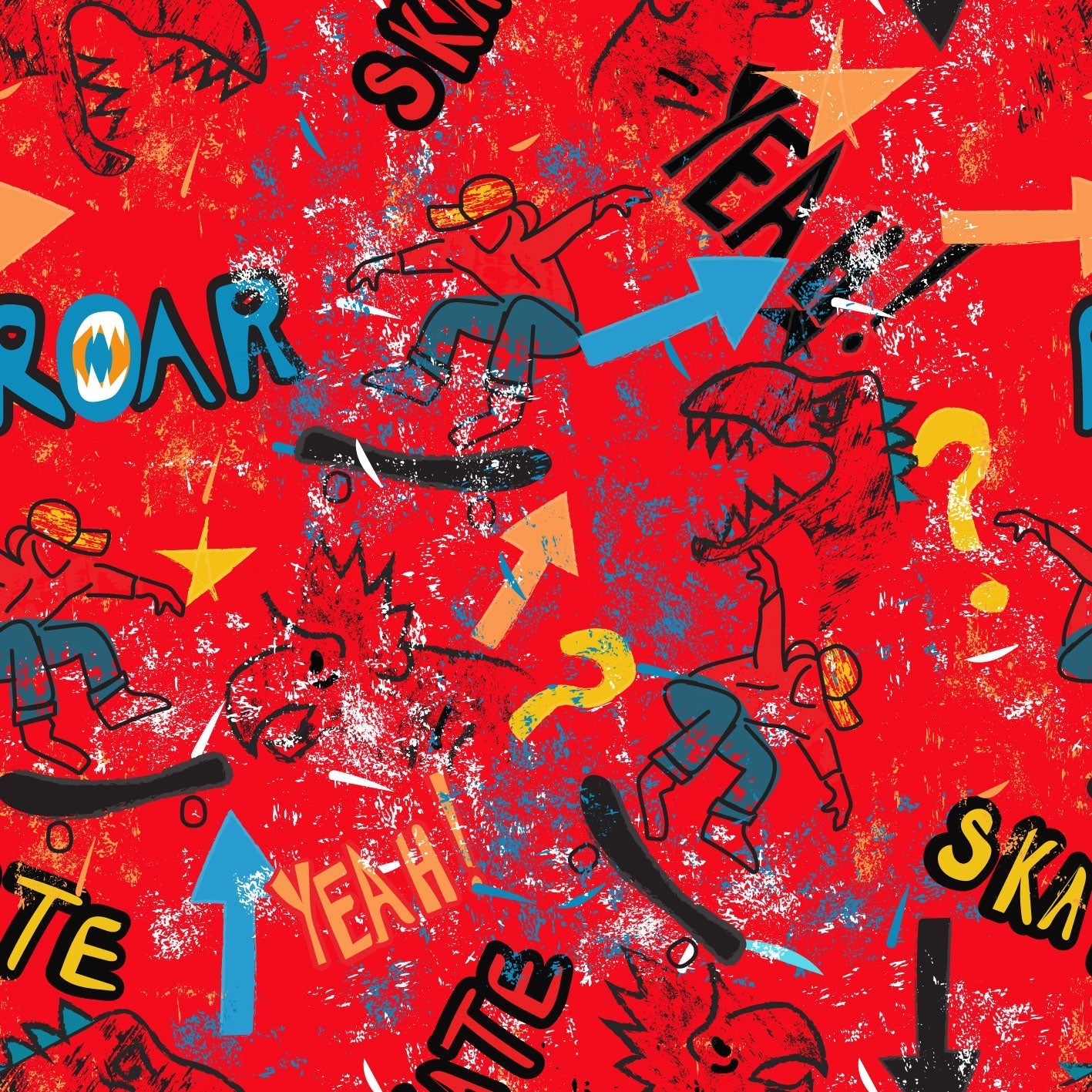 Skate Roar - Cherry Red