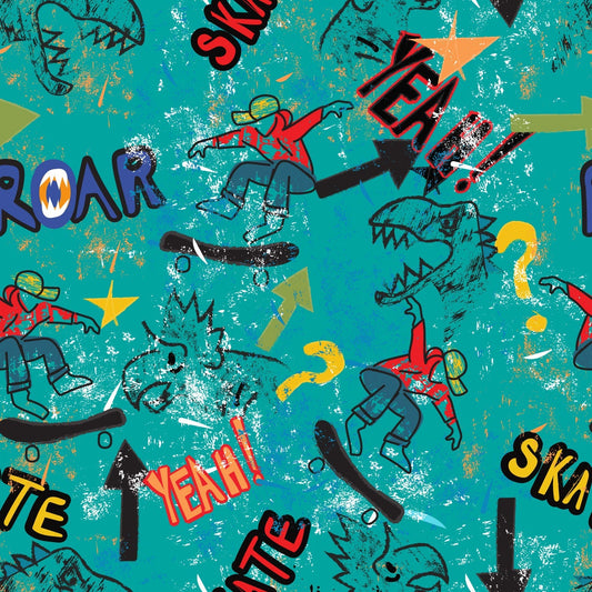Skate Roar - Vivid Green