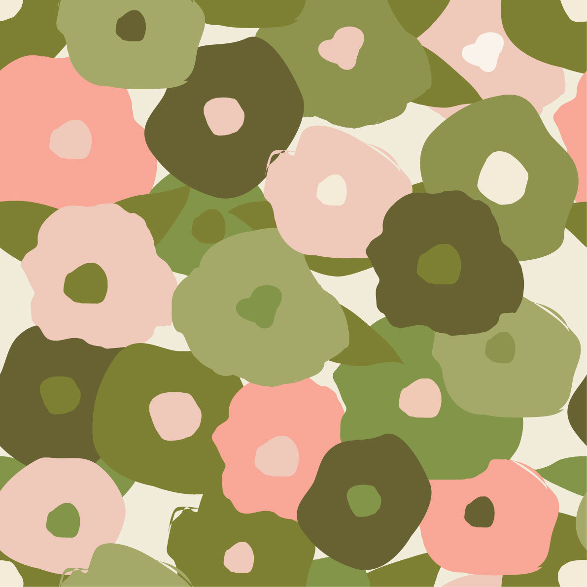 Rounded Flower Peridot