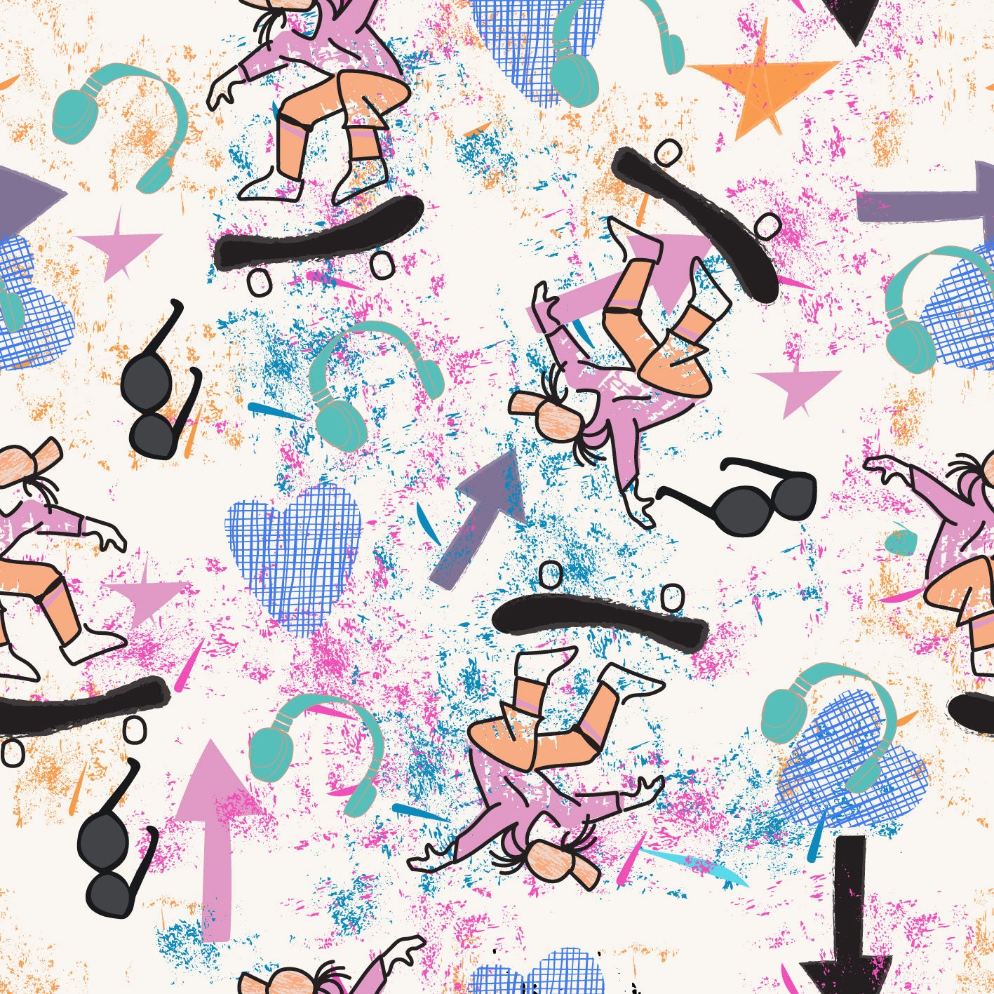 Rock'n'Roll Green White