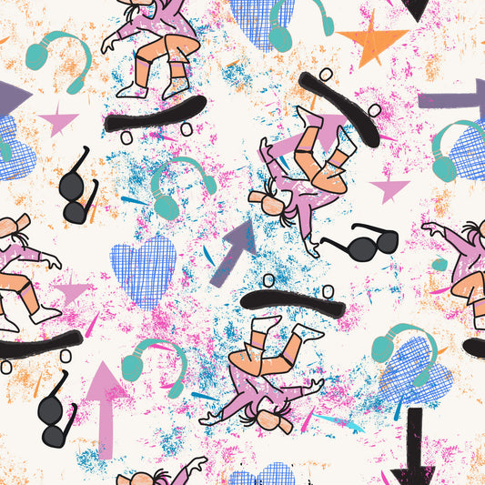 Rock'n'Roll Green White