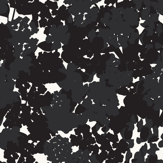 Soft Hydrangea  Moonless Night - Ecru