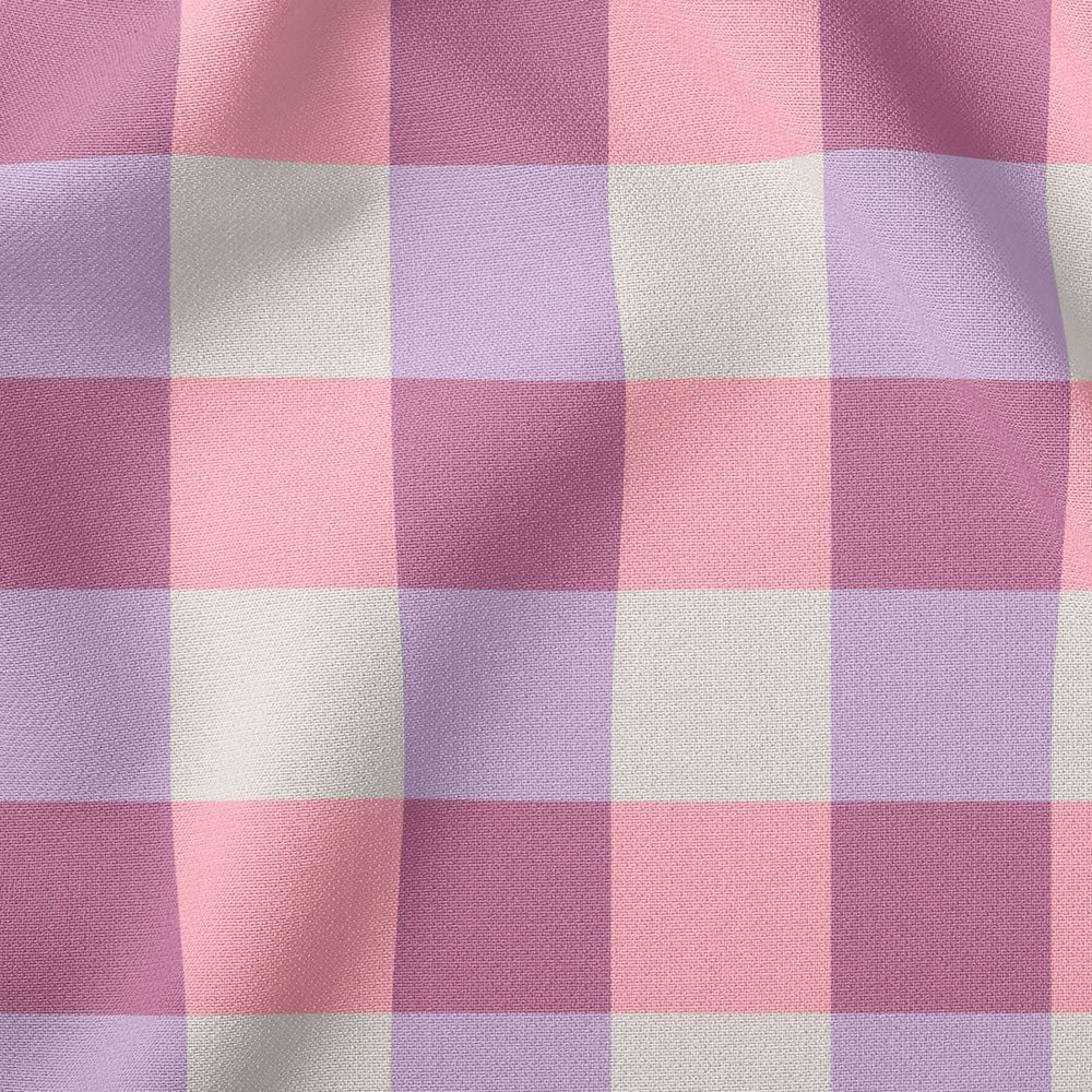 Square Check Lavender