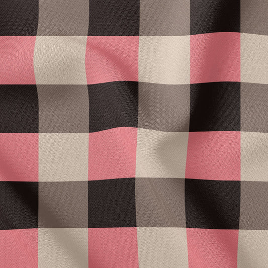 Square Gingham Chocolate Torte