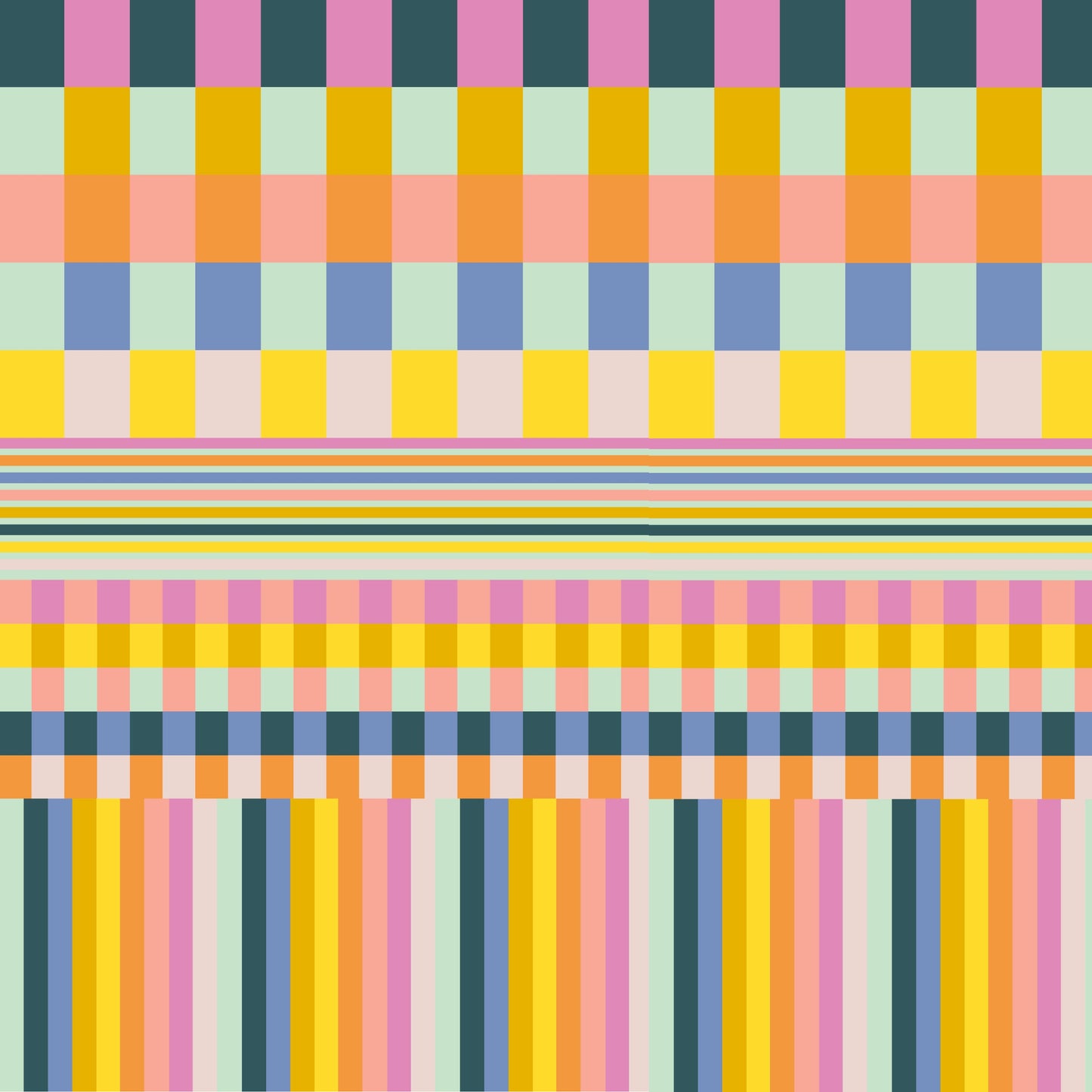Test Pattern Summer Bliss