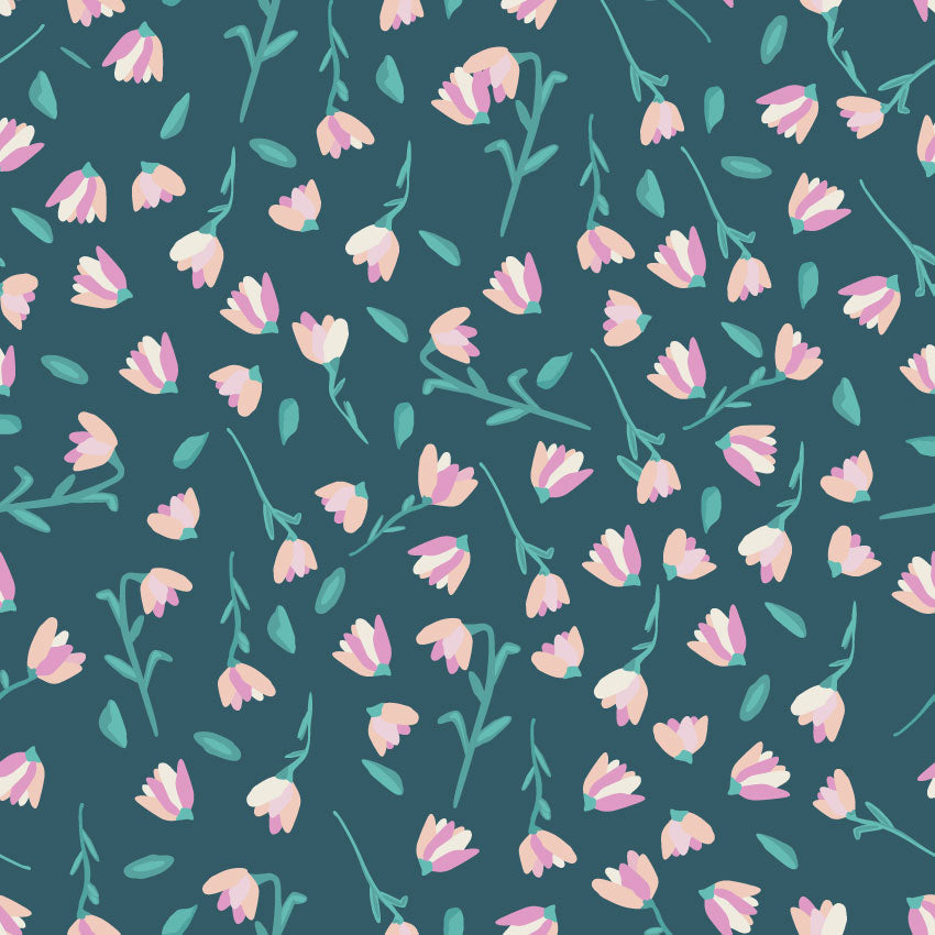 Picnic Parade - Tossed Tulips Mediterannea