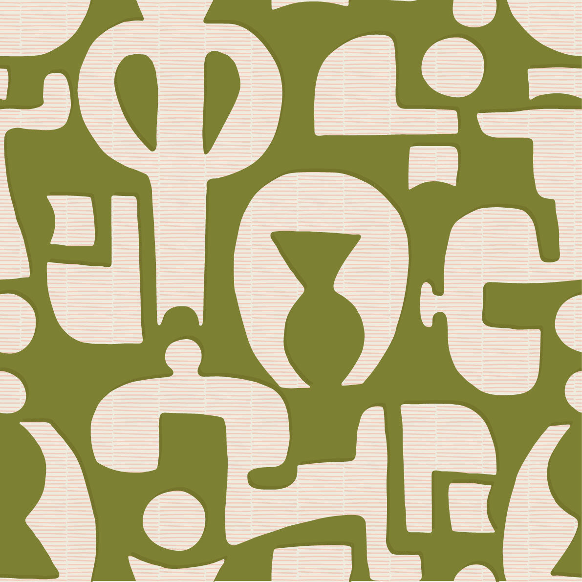 Striped Vessels Terra Solis - Cypress