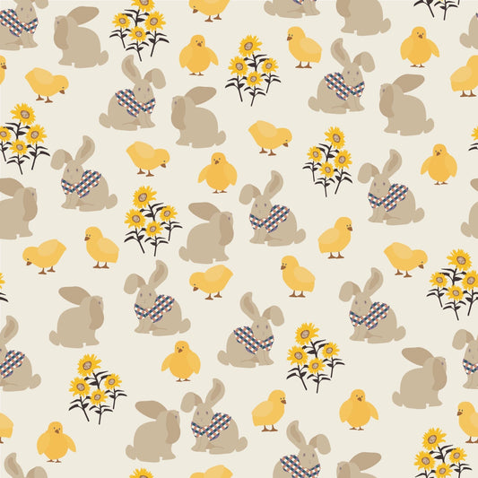 Picnic Parade Warm Bunny - Tapioca