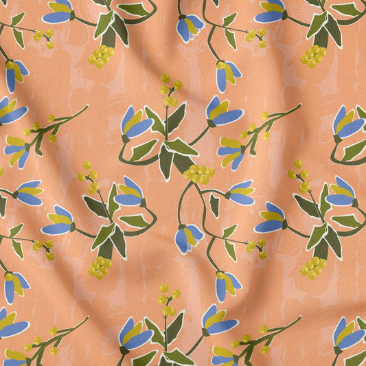 Wattle & Flower Peach Cobbler