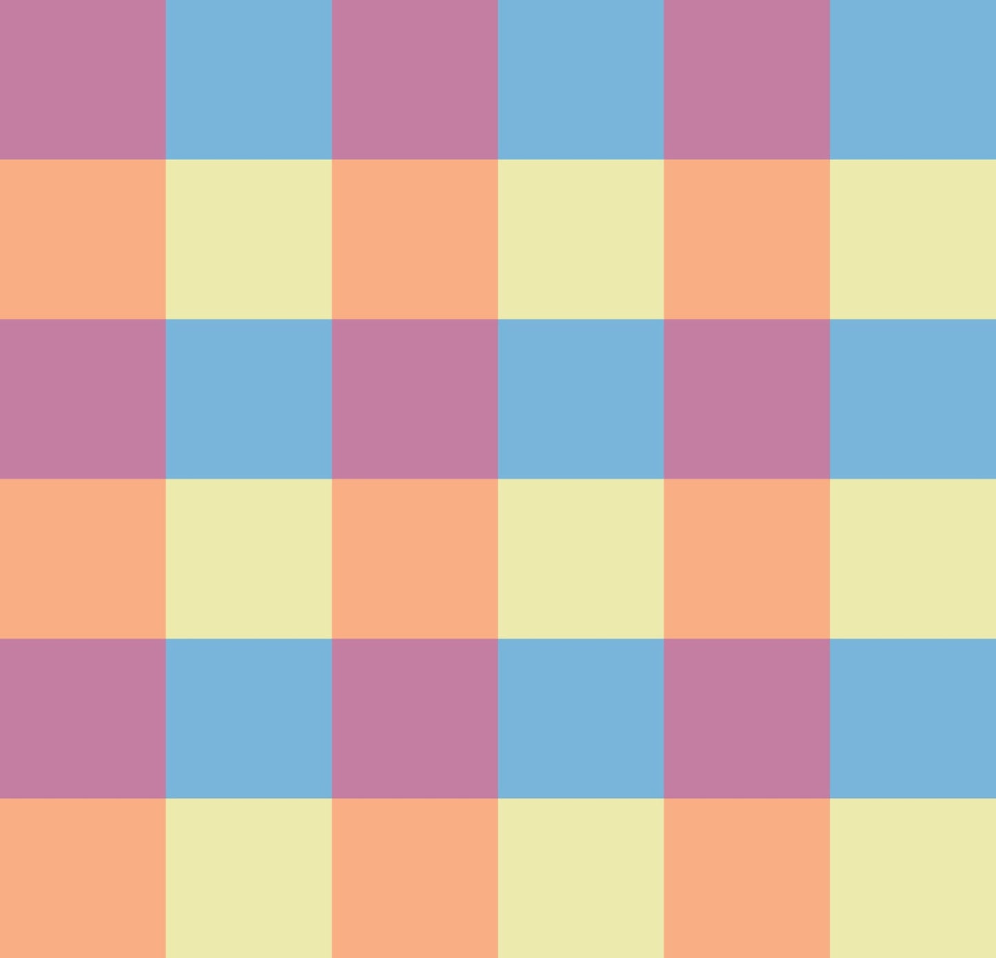 Simple Gingham Whizz Fizz Cashmere Rose