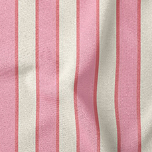 The Bold One Stripe Pink Cherub